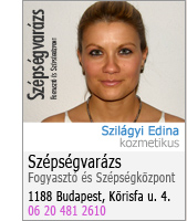 Szil�gyi Edina - kozmetikus